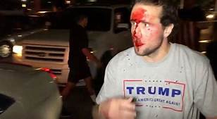 Violence Against Trump Supporters